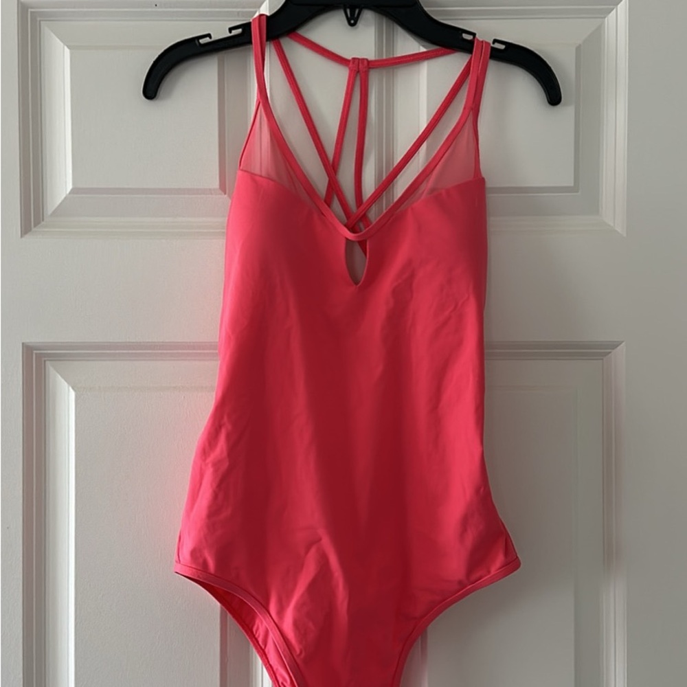Lululemon Athletica Pink One-Piece Swimsuit